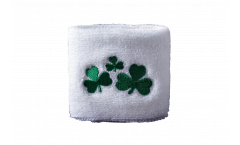 Ireland Shamrock Wristband / sweatband - 2.5 x 3.15 inch