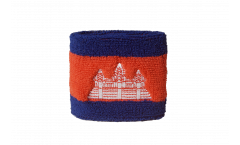 Cambodia Wristband / sweatband - 2.5 x 3.15 inch