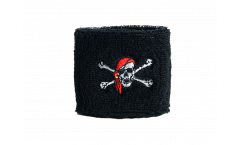 Pirate with bandana Wristband / sweatband - 2.5 x 3.15 inch