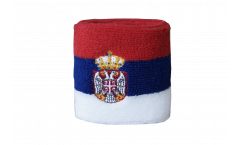 Serbia with coat of arms Wristband / sweatband - 2.5 x 3.15 inch