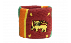 Sri Lanka Wristband / sweatband - 2.5 x 3.15 inch