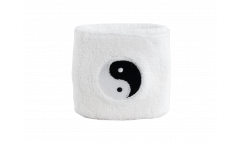 Ying and Yang, white Wristband / sweatband - 2.5 x 3.15 inch