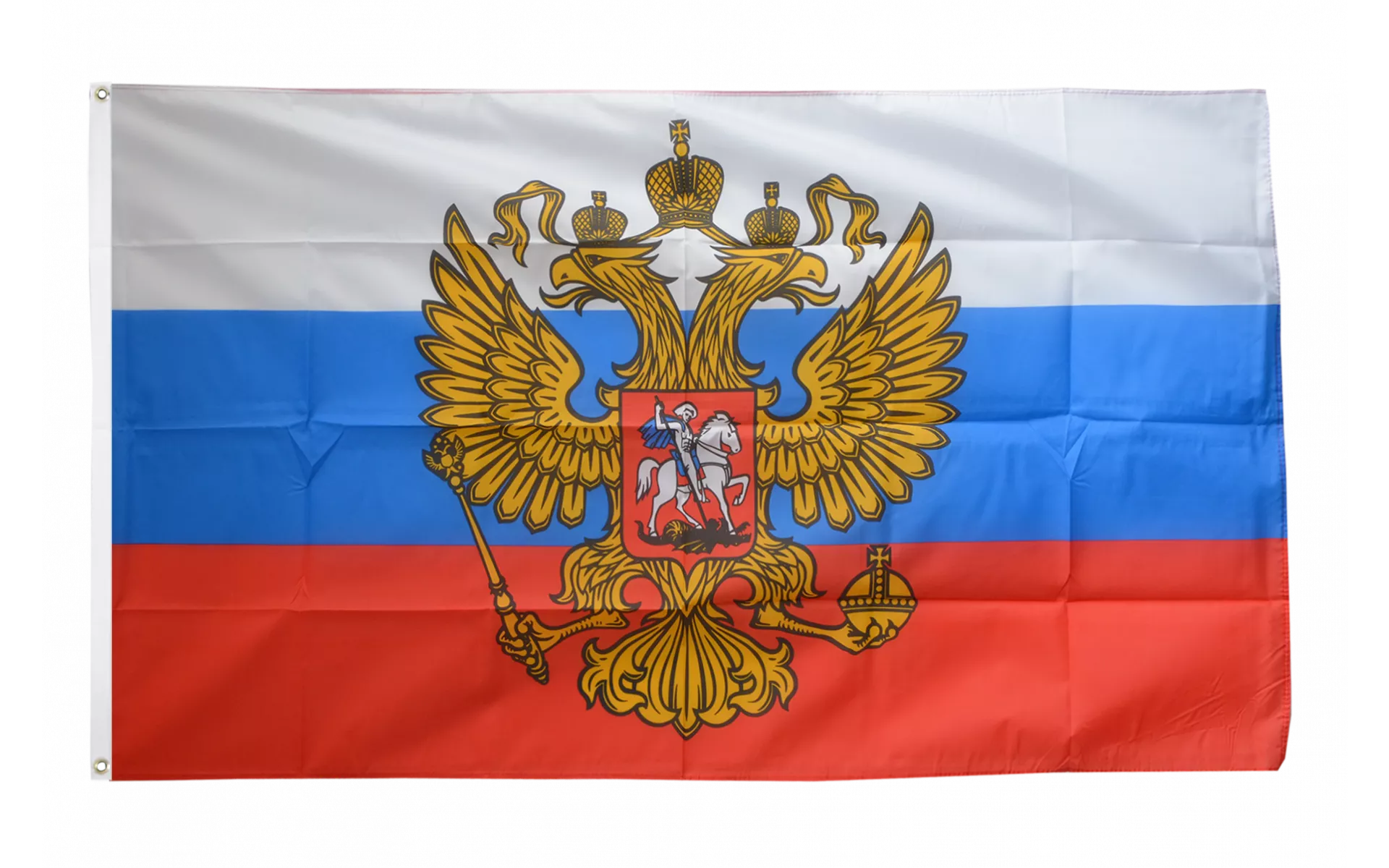 Buy Russia with coat of arms flags at a fantastic price - flaggenfritze.de